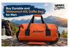 Buy Durable and Waterproof 60L Duffle Bag for Men 