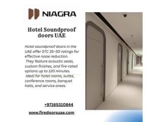 Hotel Soundproof Doors UAE