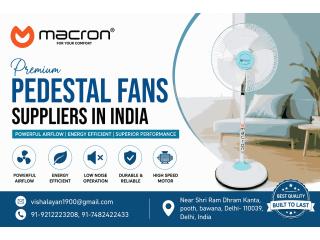 Pedestal Fans Suppliers in India