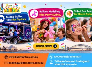 Arcade Trailer Hire Kids Sydney | Book Kidz Mantra