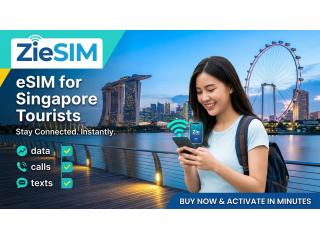 Best Tourist eSIM In Singapore