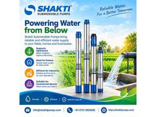 Shakti Submersible Pumps | Reliable Water Pumping