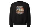 Get USA Flag Oversized Crewneck Sweatshirt for Patriotic Style
