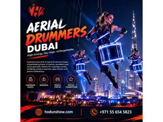 Aerial Drummers Dubai | High-Impact Event Entertainment Show