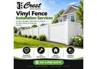 Vinyl Fence Installation Services | Crest Fence Company