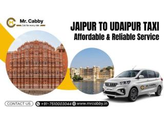 Book Jaipur to Udaipur Taxi Online with Mr. Cabby