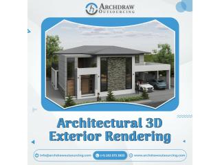 Hire Professional 3D Exterior Rendering & Visualization Services in USA