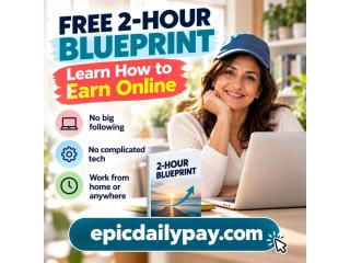 FREE 2-HOUR BLUEPRINT: Learn How To Earn Online