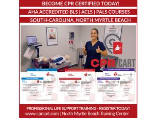 Complete Your CPR Training With Less Classroom Time – North Myrtle Beach