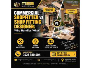 Commercial Shopfitter vs Shop Fitting Designer – Who Handles What?