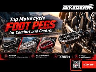 Buy Now Motorcycle Foot Pegs Online In India