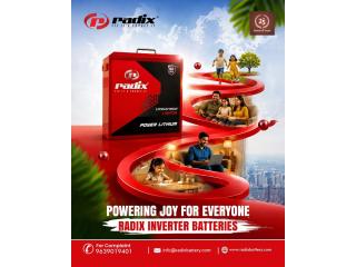 Radix Battery for Practical Inverter Backup