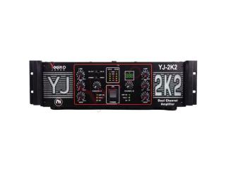 Powerful YOGIPRO YJ-2K2 Dual Channel Amplifier for Professional Audio