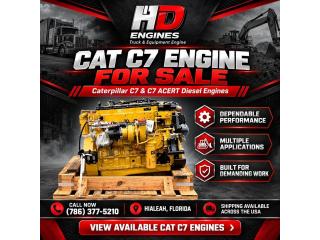 CAT C7 Engine for Sale Caterpillar C7 Diesel Engines