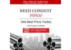 Conduit Pipes for Electrical Projects | MS & GI | GUPTA & N.A.I.