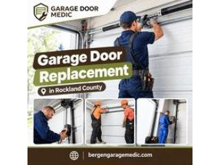 Garage door replacement in Rockland County