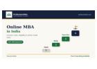 Explore Online MBA Courses in India with Practical Program Information
