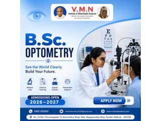 Ready for an Eye-Care Career? Explore B.Sc Optometry at V.M.N Institute
