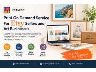 Print On Demand Service For Etsy Sellers and Art Businesses