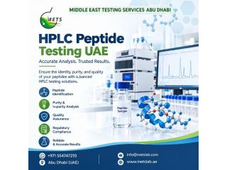 Peptide HPLC Analysis UAE: Chromatographic Testing Services