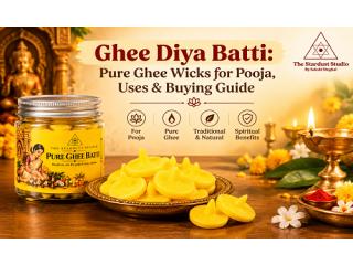 Buy Pure Ghee Diya Batti Online at Best Price | The Stardust Studio