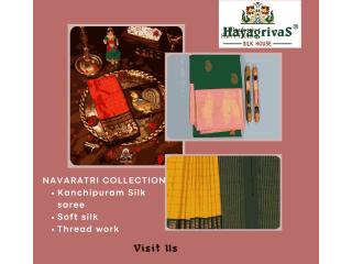 Traditional Silk Sarees for Navaratri