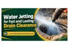 Water Jetting for Fast and Lasting Drain Clearance
