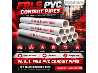 FRLS PVC Conduit Pipes for Safety-Conscious Electrical Projects