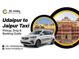 Book Udaipur to Jaipur Taxi Online with Mr. Cabby