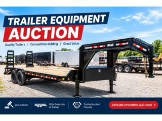 Find Quality Trailers Through a Trailer Equipment Auction