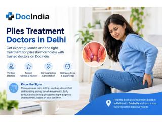 Best Piles Treatment Doctors in Delhi | DocIndia