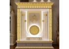 Corian Temple in Delhi for Modern Home Temple Designs