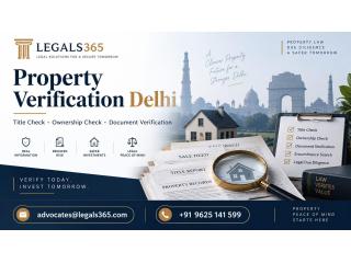 Why Choose Property Verification Delhi Before Buying Any Property?
