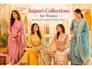 Latest Jaipuri Collection for Women | TheSoka