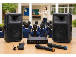 Wireless PA System for Schools | Apex American Audio