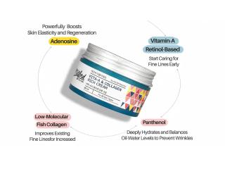 Crema viso al collagene: i benefici della vitamina A e l'adenosina