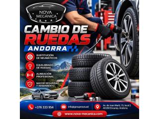 Cambio de Ruedas en Andorra para una Conducción Segura