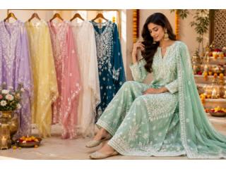 Latest Chikankari Suits for Women | TheSoka