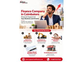 Where Can You Find a Reliable Finance Company in Coimbatore?