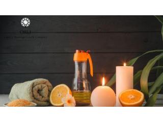 White Label Massage Candles for Spa and Wellness