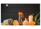 White Label Massage Candles for Spa and Wellness