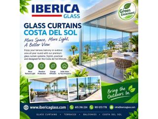 Glass Curtains Costa del Sol para Terrazas y Balcones