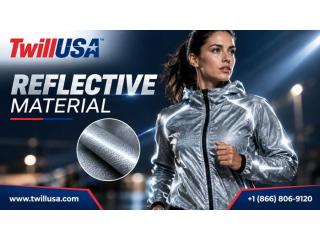 Premium Reflective Material for Custom Apparel | Twill USA