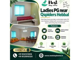 Ladies PG near Qspiders Hebbal