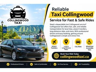 Cab Collingwood | Fast, Reliable Taxi Service – Call to Book Now