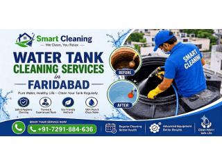 Water Tank Cleaning Services in Faridabad