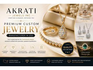 Akrati Jewels Inc | Leading Wholesale Custom Jewelry Manufacturer in USA