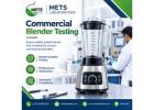 Commercial Blender Testing Services