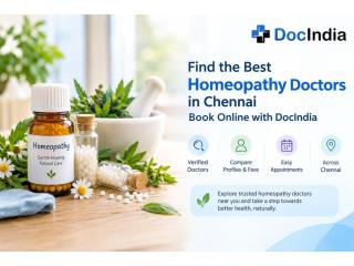 Best Homeopathy Doctors in Chennai – Book Online | DocIndia