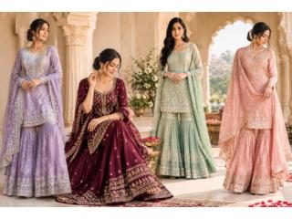 Latest Sharara Suits for Women | TheSoka
